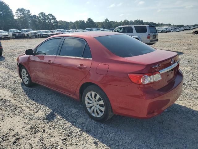2T1BU4EE8DC002938 - 2013 TOYOTA COROLLA BASE RED photo 2