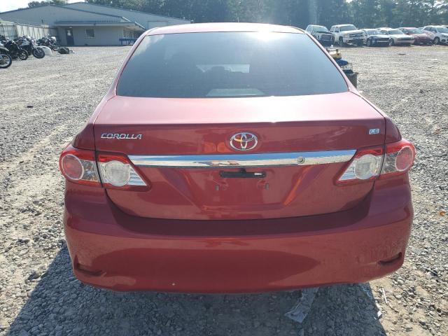 2T1BU4EE8DC002938 - 2013 TOYOTA COROLLA BASE RED photo 6