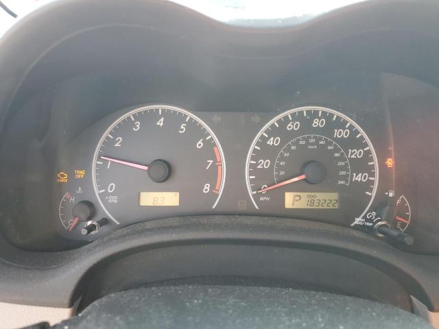 2T1BU4EE8DC002938 - 2013 TOYOTA COROLLA BASE RED photo 9