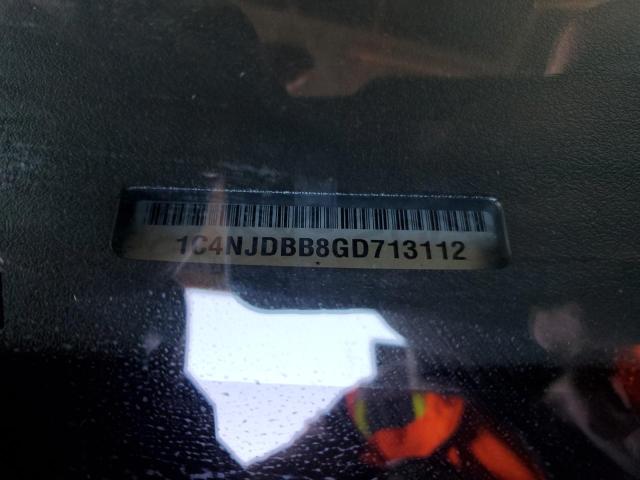 1C4NJDBB8GD713112 - 2016 JEEP COMPASS SPORT BLACK photo 13