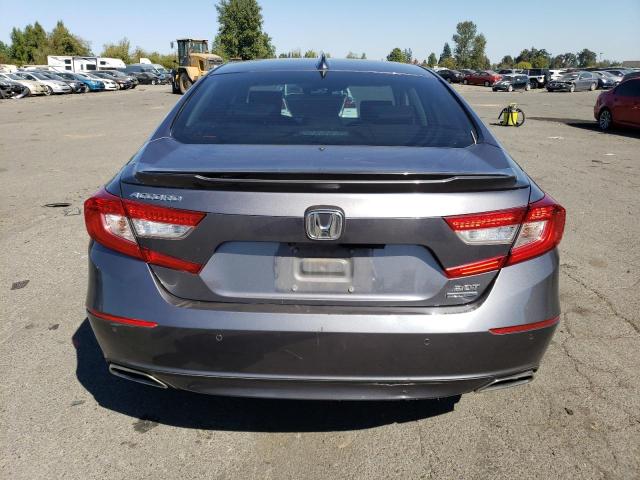 1HGCV2F95JA024808 - 2018 HONDA ACCORD TOURING CHARCOAL photo 6