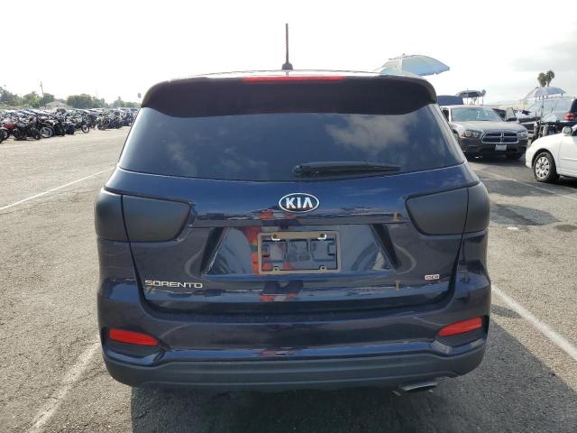 5XYPG4A35LG712335 - 2020 KIA SORENTO L BLUE photo 6