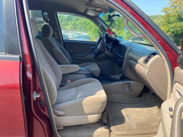 5TBDT44126S514045 - 2006 TOYOTA TUNDRA DOUBLE CAB SR5 BURGUNDY photo 5