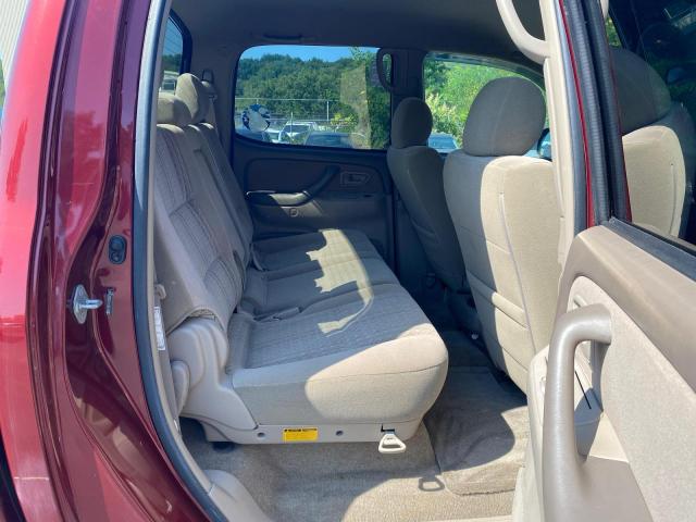 5TBDT44126S514045 - 2006 TOYOTA TUNDRA DOUBLE CAB SR5 BURGUNDY photo 6