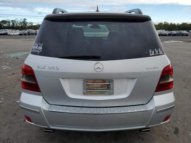 WDCGG8HB5AF452534 - 2010 MERCEDES-BENZ GLK 350 4MATIC SILVER photo 6