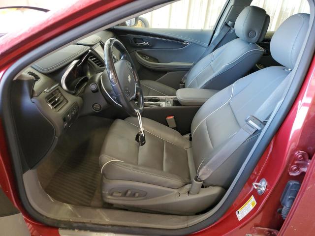 1G1155S36EU145398 - 2014 CHEVROLET IMPALA LTZ RED photo 7