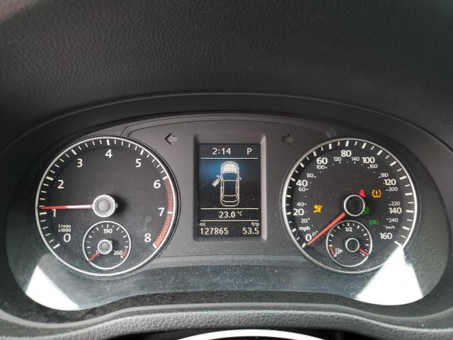 1VWBS7A39EC095021 - 2014 VOLKSWAGEN PASSAT SE SILVER photo 9