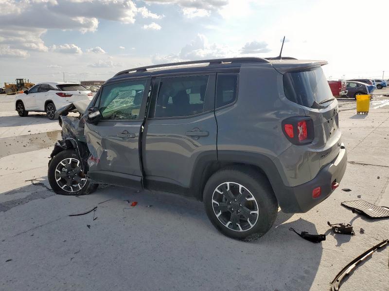 ZACNJDC19PPP39268 - 2023 JEEP RENEGADE TRAILHAWK GRAY photo 2