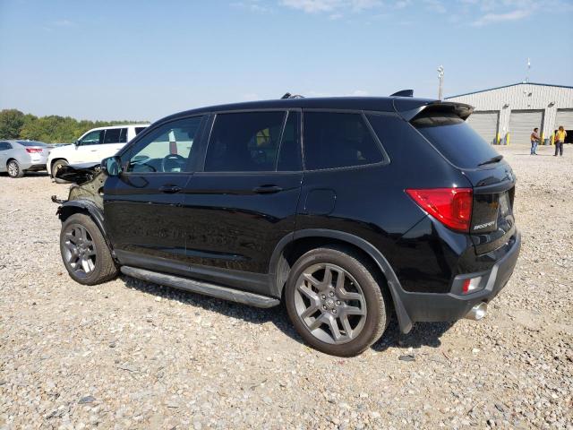 5FNYF7H59NB003417 - 2022 HONDA PASSPORT EXL BLACK photo 2