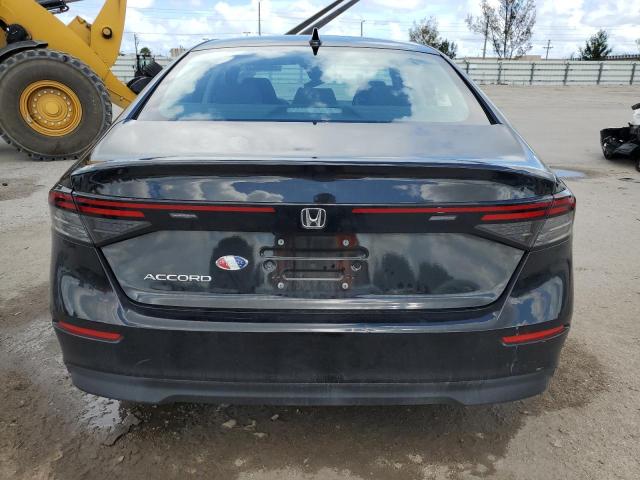 1HGCY1F25PA057496 - 2023 HONDA ACCORD LX BLACK photo 6