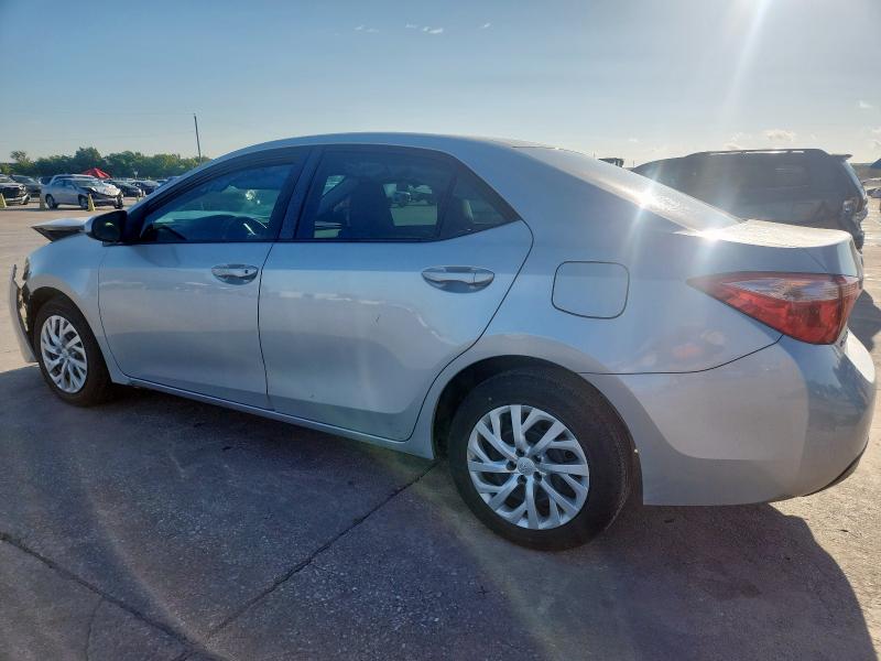 5YFBURHE7KP928141 - 2019 TOYOTA COROLLA LE L SILVER photo 2