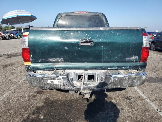 5TBET34134S450058 - 2004 TOYOTA TUNDRA DOUBLE CAB SR5 GREEN photo 6