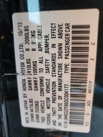 JH4CU2F86DC004177 - 2013 ACURA TSX SE BLACK photo 13