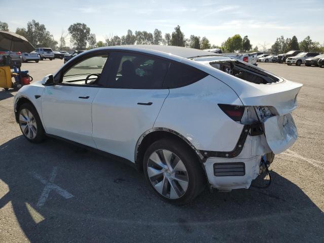 7SAYGDEE8NA022847 - 2022 TESLA MODEL Y 白色 照片 2