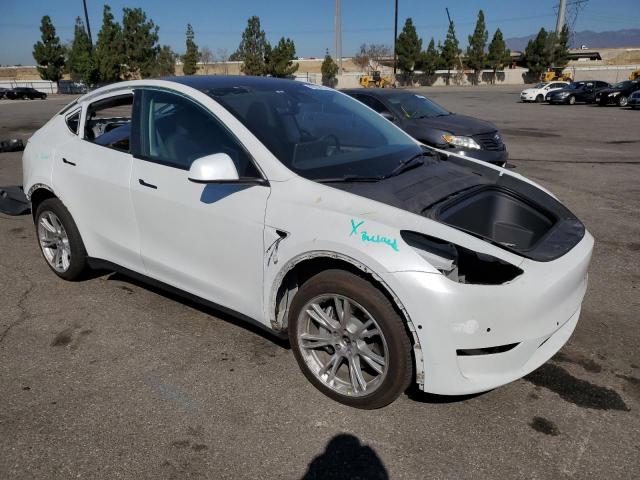 7SAYGDEE8NA022847 - 2022 TESLA MODEL Y 白色 照片 4