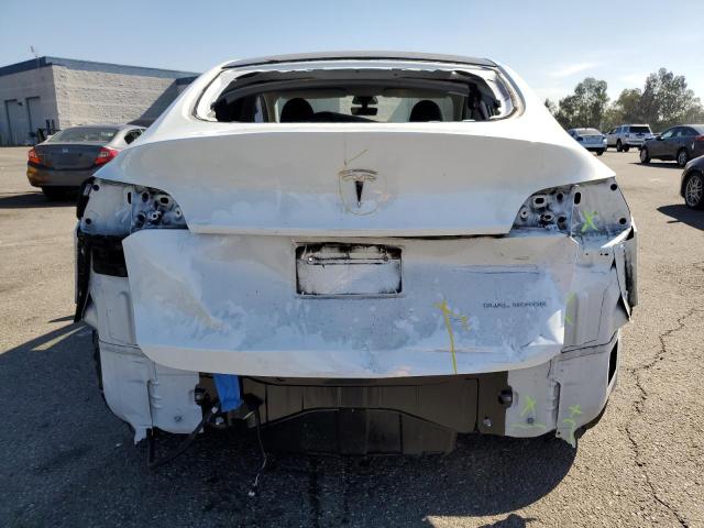 7SAYGDEE8NA022847 - 2022 TESLA MODEL Y 白色 照片 6