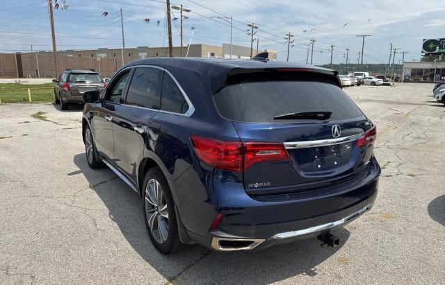5FRYD4H54HB006216 - 2017 ACURA MDX TECHNOLOGY أزرق صورة 3