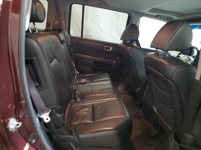 5FNYF4H57AB005529 - 2010 HONDA PILOT EXL 勃艮第红 照片 11