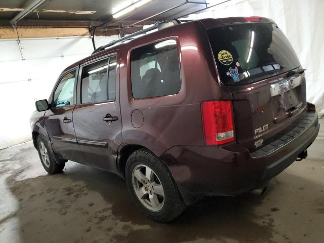 5FNYF4H57AB005529 - 2010 HONDA PILOT EXL 勃艮第红 照片 2