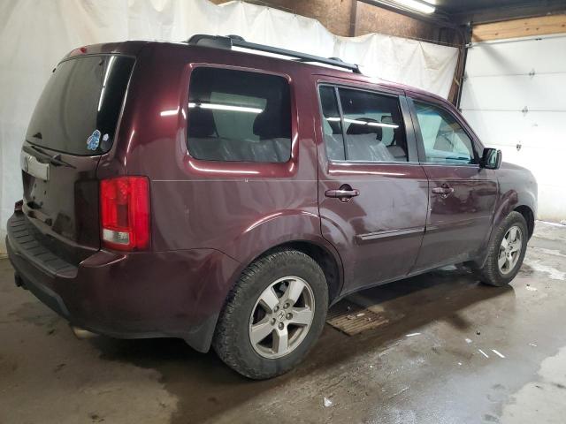 5FNYF4H57AB005529 - 2010 HONDA PILOT EXL 勃艮第红 照片 3