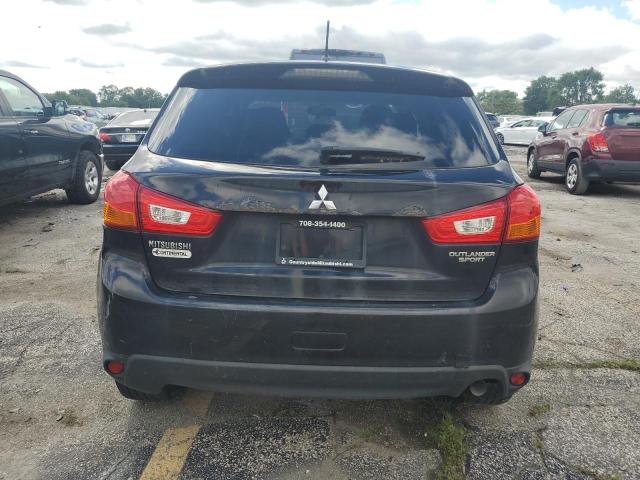 4A4AP3AU5EE010108 - 2014 MITSUBISHI OUTLANDER ES BLACK photo 6