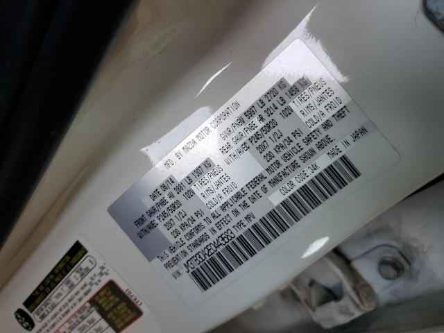 JM3TB3DA2E0443583 - 2014 MAZDA CX-9 GRAND TOURING WHITE photo 13