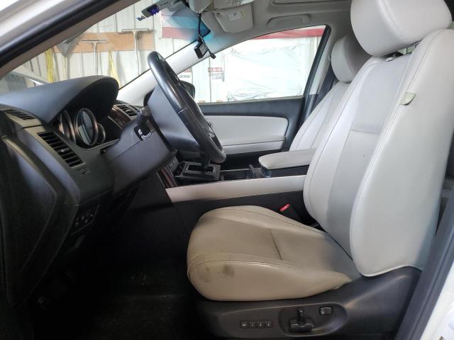 JM3TB3DA2E0443583 - 2014 MAZDA CX-9 GRAND TOURING WHITE photo 7