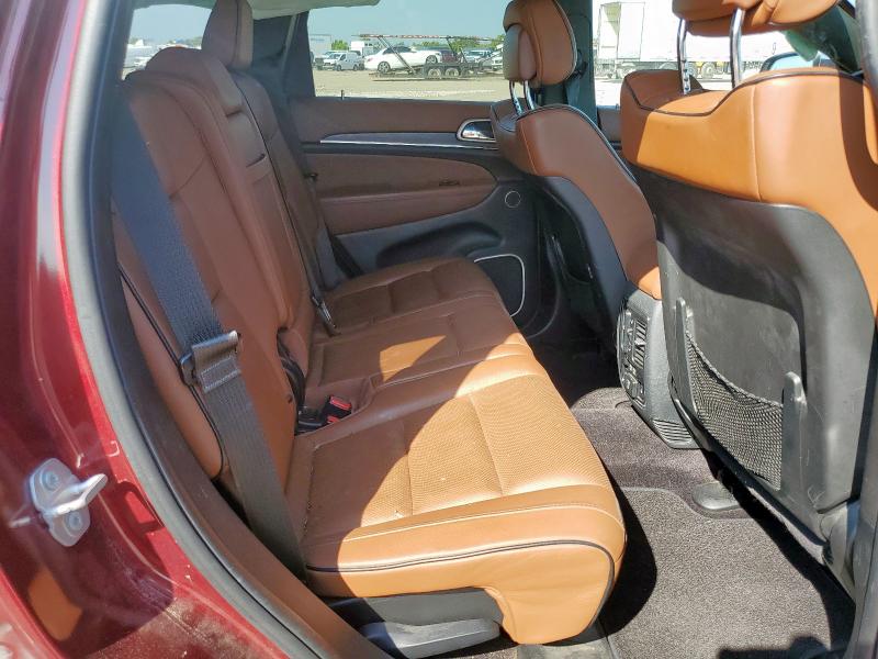 1C4RJEJG0HC846359 - 2017 JEEP GRAND CHEROKEE SUMMIT Marron photo 10
