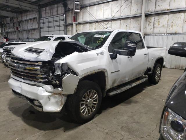 1GC4YVEY4LF319831 - 2020 CHEVROLET SILVERADO K3500 HIGH COUNTRY WHITE photo 1