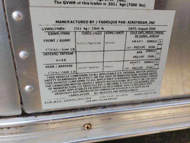 1STJFYJ229J523644 - 2009 AIRS TRAVEL TRA 银色 照片 10