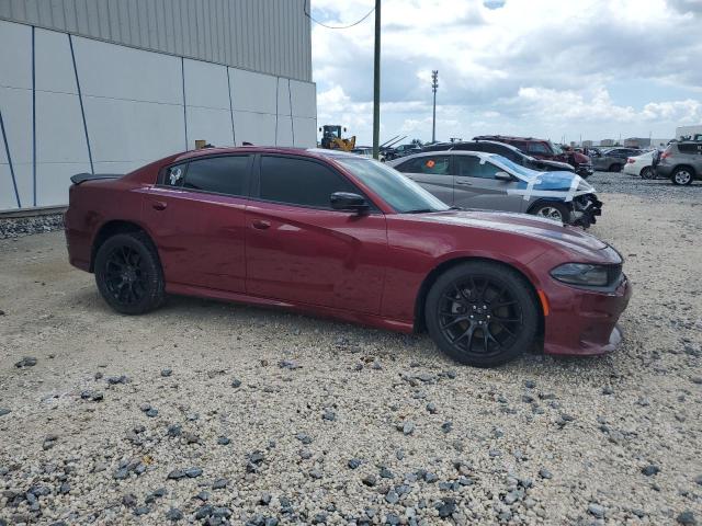 2C3CDXCT9MH652833 - 2021 DODGE CHARGER R/T BURGUNDY photo 4