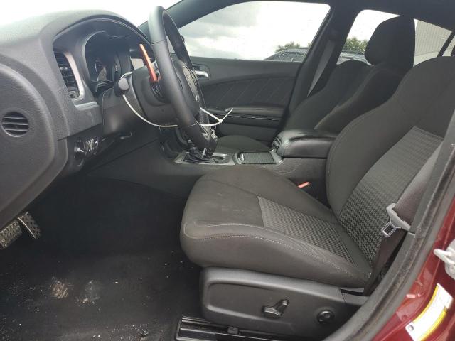 2C3CDXCT9MH652833 - 2021 DODGE CHARGER R/T BURGUNDY photo 7