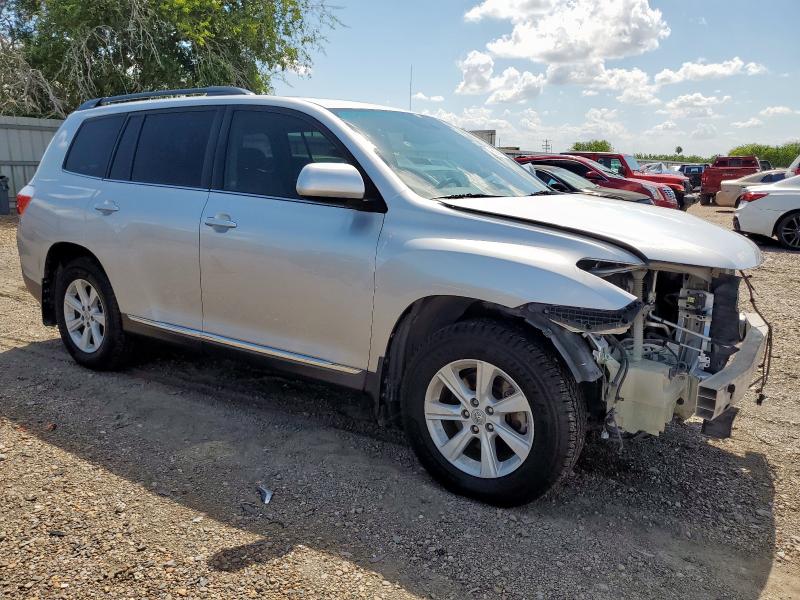 5TDZK3EH5CS066496 - 2012 TOYOTA HIGHLANDER BASE Gümüş fotoğraf 4