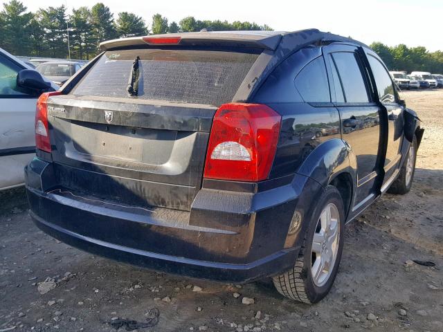 1B3HB28B58D724917 - 2008 DODGE CALIBER BLACK photo 4