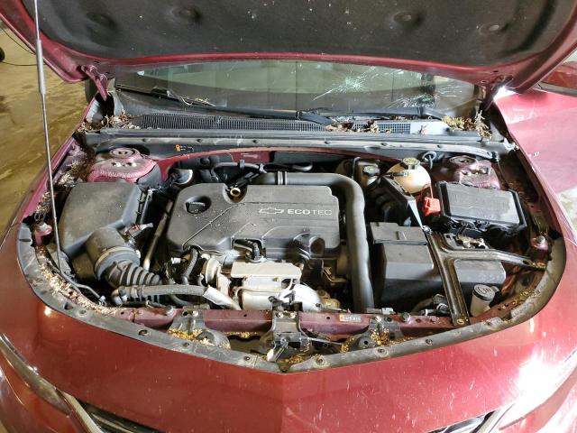 1G1ZE5STXGF272794 - 2016 CHEVROLET MALIBU LT MAROON photo 11