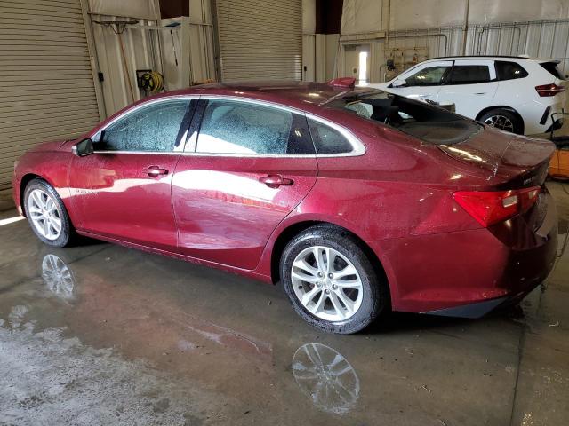1G1ZE5STXGF272794 - 2016 CHEVROLET MALIBU LT MAROON photo 2