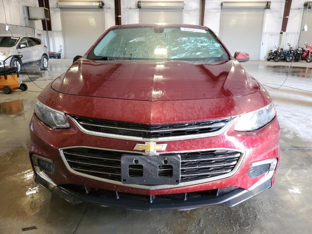1G1ZE5STXGF272794 - 2016 CHEVROLET MALIBU LT MAROON photo 5