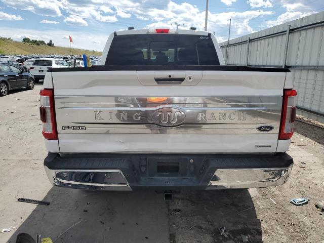 1FTFW1E84MFA26942 - 2021 FORD F150 SUPERCREW WHITE photo 6