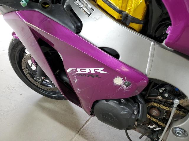 JH2SC5912BK300078 - 2011 HONDA CBR1000 RR PURPLE photo 9