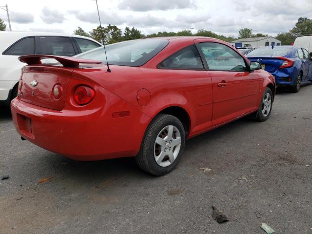 1G1AK18F287311812 - 2008 CHEVROLET COBALT LS RED photo 3