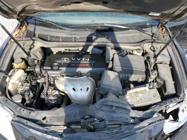 4T1BE46K37U574746 - 2007 TOYOTA CAMRY CE BLACK photo 11