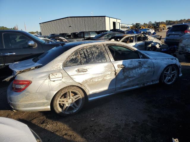 WDDGF5GBXAR114625 - 2010 MERCEDES-BENZ C 350 SILVER photo 3