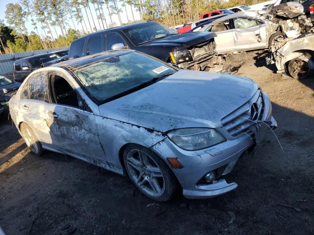 WDDGF5GBXAR114625 - 2010 MERCEDES-BENZ C 350 SILVER photo 4