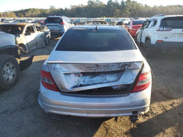 WDDGF5GBXAR114625 - 2010 MERCEDES-BENZ C 350 SILVER photo 6