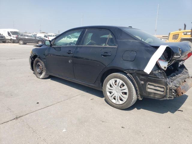 2T1BU4EE5AC381070 - 2010 TOYOTA COROLLA BASE BLACK photo 2