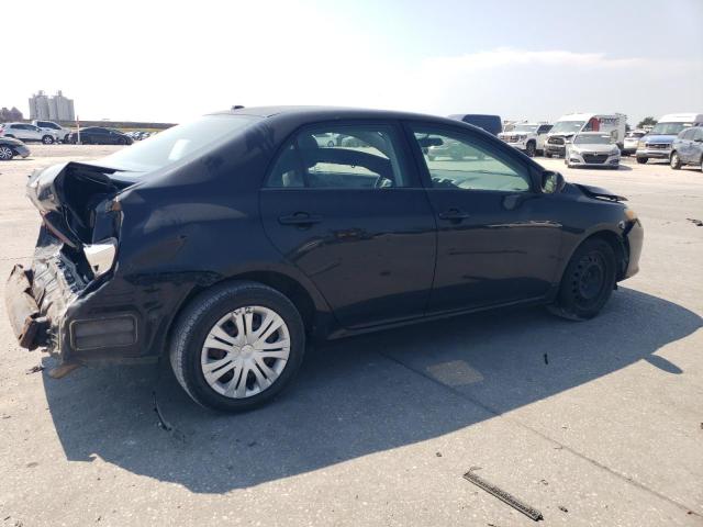 2T1BU4EE5AC381070 - 2010 TOYOTA COROLLA BASE BLACK photo 3
