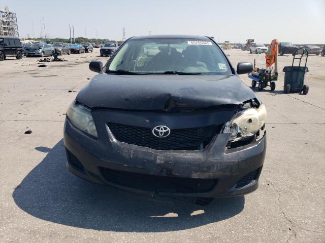 2T1BU4EE5AC381070 - 2010 TOYOTA COROLLA BASE BLACK photo 5
