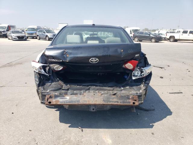 2T1BU4EE5AC381070 - 2010 TOYOTA COROLLA BASE BLACK photo 6