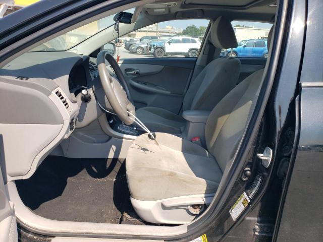 2T1BU4EE5AC381070 - 2010 TOYOTA COROLLA BASE BLACK photo 7
