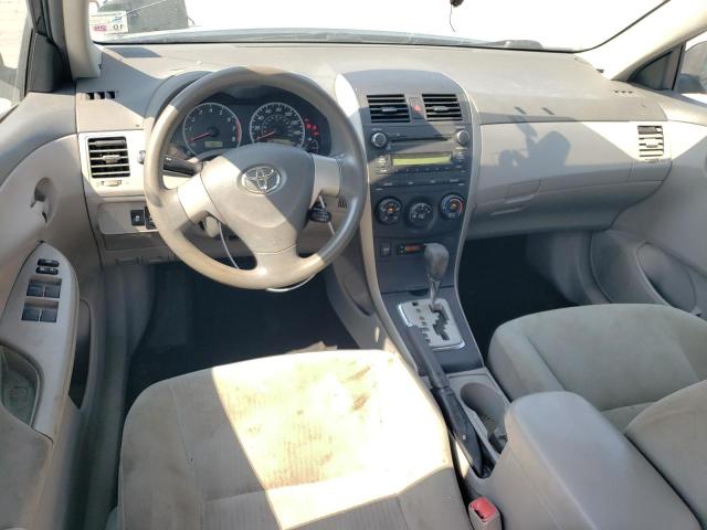 2T1BU4EE5AC381070 - 2010 TOYOTA COROLLA BASE BLACK photo 8